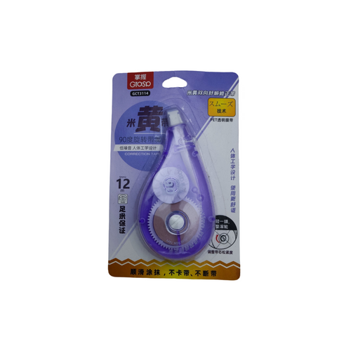 Corrector de cinta 12m transparente