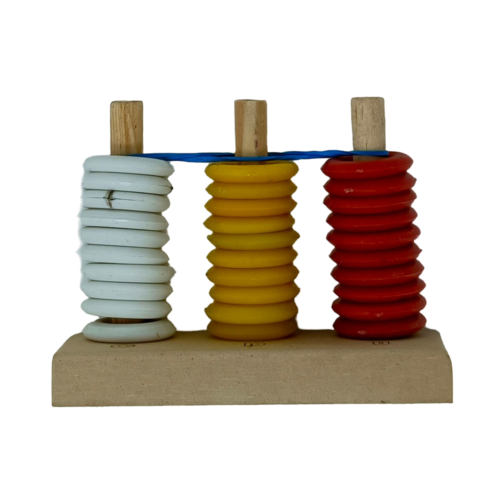 Abaco vertical de madera 3 torres OCRAM DIDACTICO