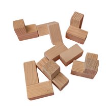 Cargar imagen en el visor de la galería, Cubo soma de madera