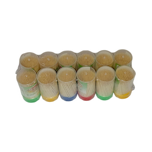 Palillo de dientes en bote