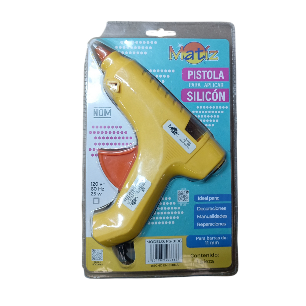 Pistola para silicon grueso marca Matiz