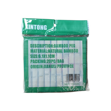 Cargar imagen en el visor de la galería, Pinza de bamboo economica