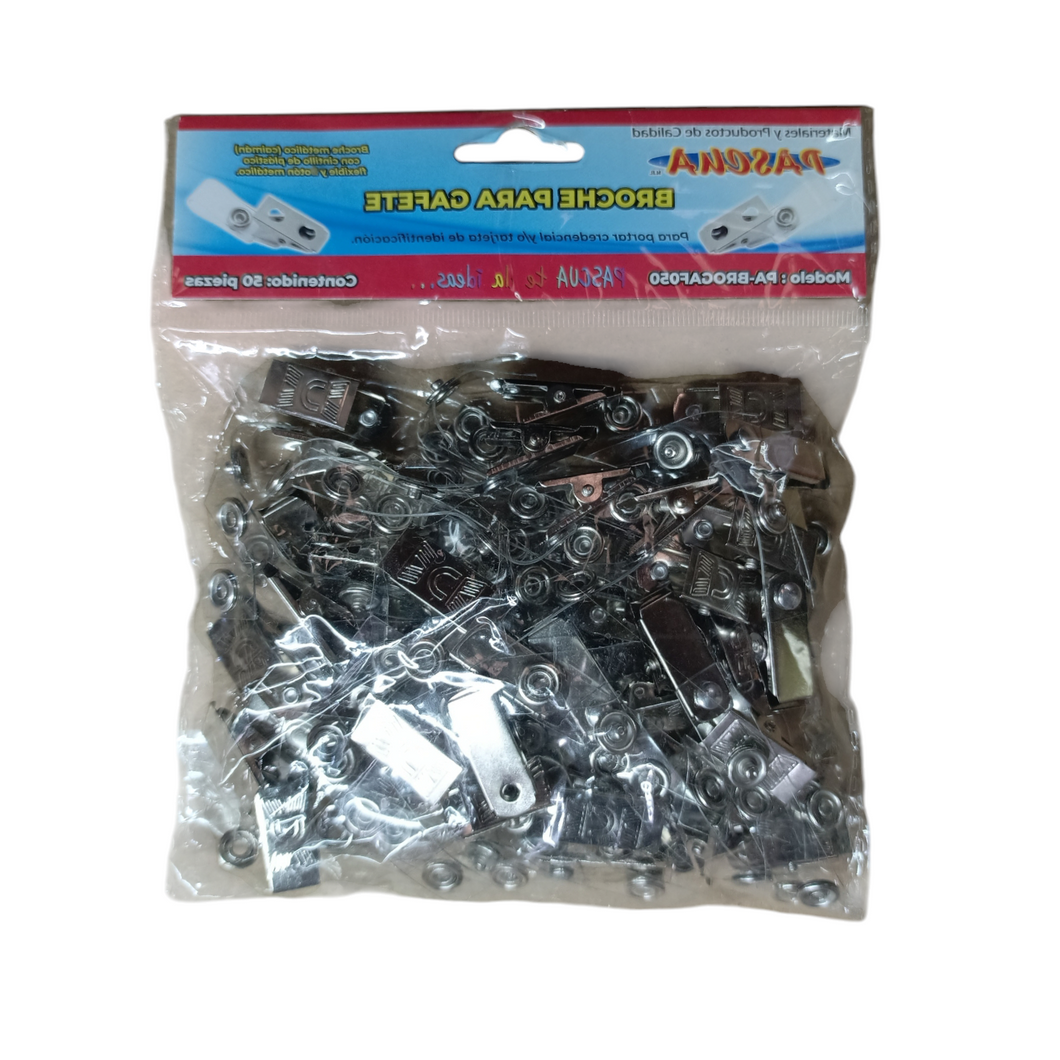 Bolsa de portagafete caiman metalico
