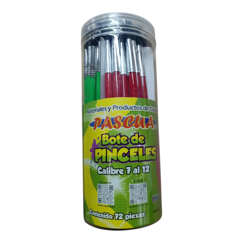 Bote de pincel pascua #7 al #12
