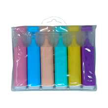Cargar imagen en el visor de la galería, Marcatextos resaltador pastel 6pzs
