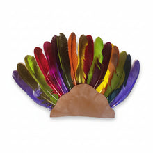 Cargar imagen en el visor de la galería, Penacho de Pluma Natural
