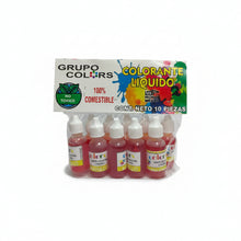 Cargar imagen en el visor de la galería, Colorante Líquido en Gotero (10 ml) – Grupo Colors