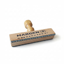 Cargar imagen en el visor de la galería, Sello de Madera para Margen Escolar (x • • x) - Sellomex