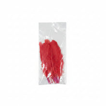 Cargar imagen en el visor de la galería, Plumas de Gallo Pintadas 15 a 20 cm (Bolsa con 10 Piezas)