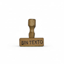 Cargar imagen en el visor de la galería, Sello de Madera Tradicional con Puño (Modelos a Elegir)