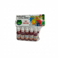 Cargar imagen en el visor de la galería, Colorante Líquido en Gotero (10 ml) – Grupo Colors