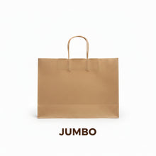 Cargar imagen en el visor de la galería, Bolsa de Regalo de Papel Kraft Natural Boutique Horizontal (Paquete con 12 Piezas) | Marca Bolpaq