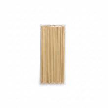 Cargar imagen en el visor de la galería, Palo para Brocheta de Bambú 20 cm (Paquete con 85 Piezas) | Marca Holzstabehen