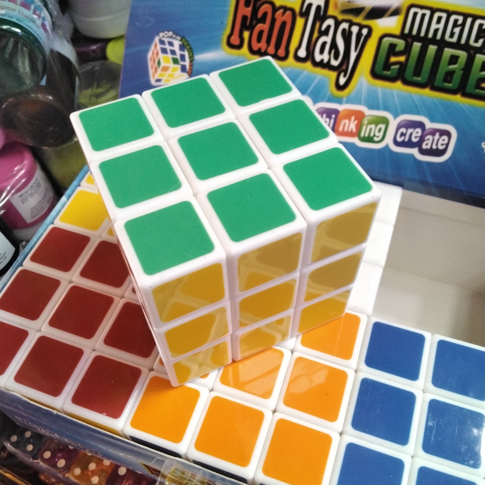 Pelota Anti Estrés Espichable Deportes Espuma X3 Espichar – Rubik Cube Star