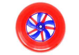 Disco volador frisbee con helice