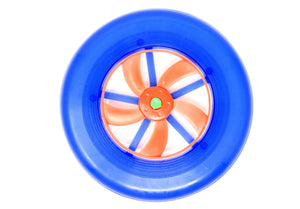 Disco volador frisbee con helice