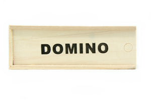 Domino escolar de madera
