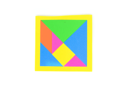 Tangram de foami #1