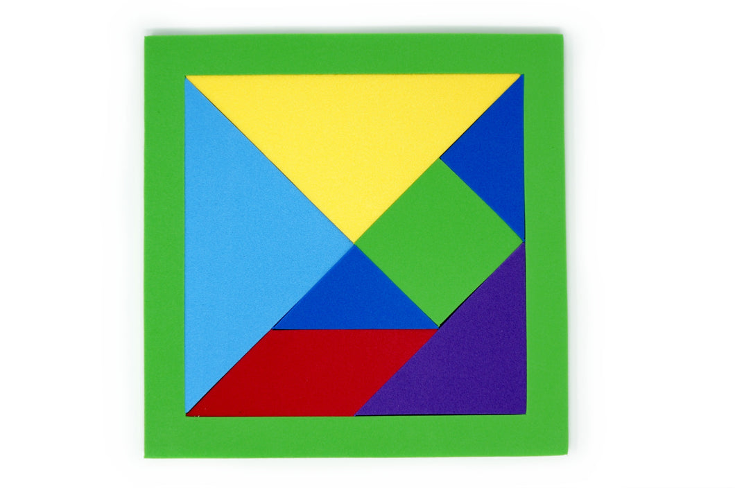 Tangram de foami #2