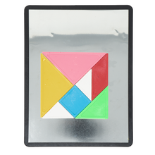 Cargar imagen en el visor de la galería, Tangram Magnético con Base Metálica | Marca Mundo Marino